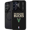 NBA Milwaukee Bucks Standard - Black Galaxy S24 FE Kickstand Case